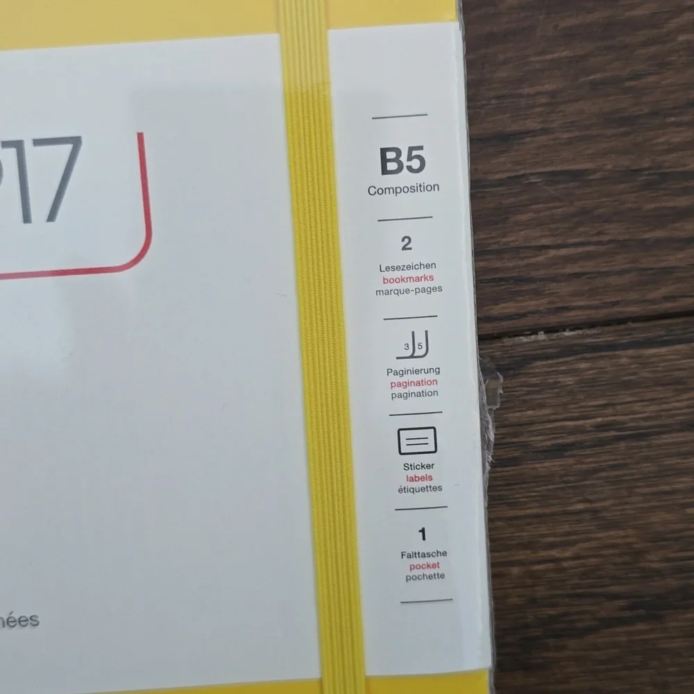 Leuchtturm1917 Lemon Softcover Composition Ruled Journal - Picture 6 of 11